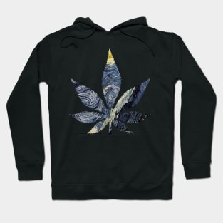 starry night weed Hoodie